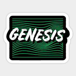 Genesis Design Sticker